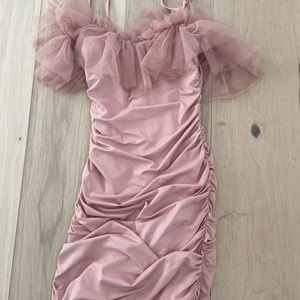 Hello Molly pink fitted dress